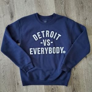 Detroit vs Everybody Crewneck